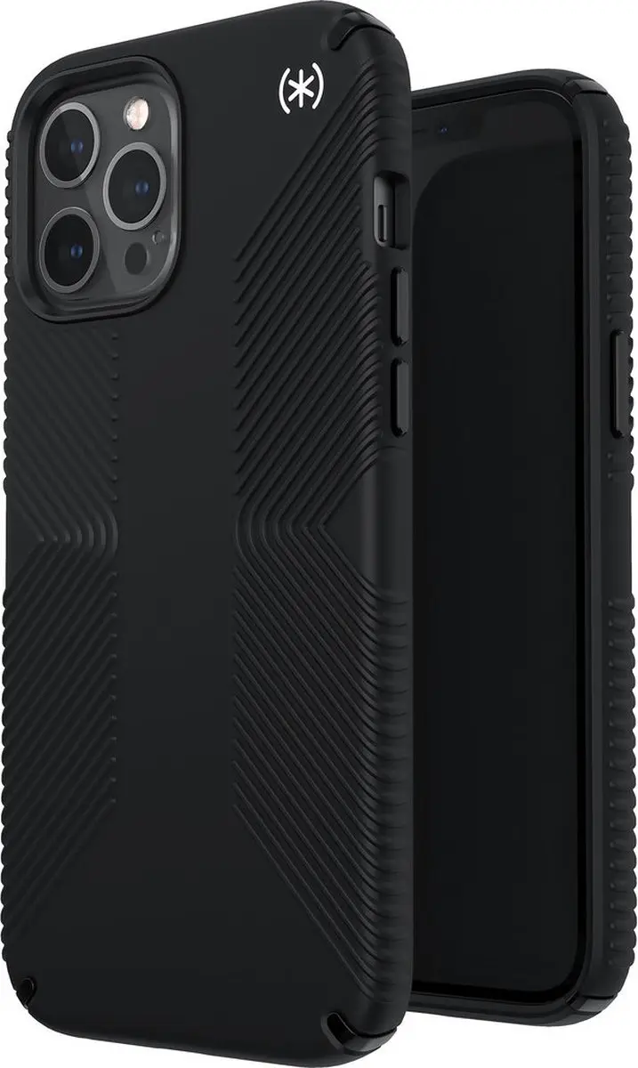Speck Presidio2 Grip 138500-D143 Hoesje - iPhone 12 Pro Max - Zwart - afbeelding 6 van 6