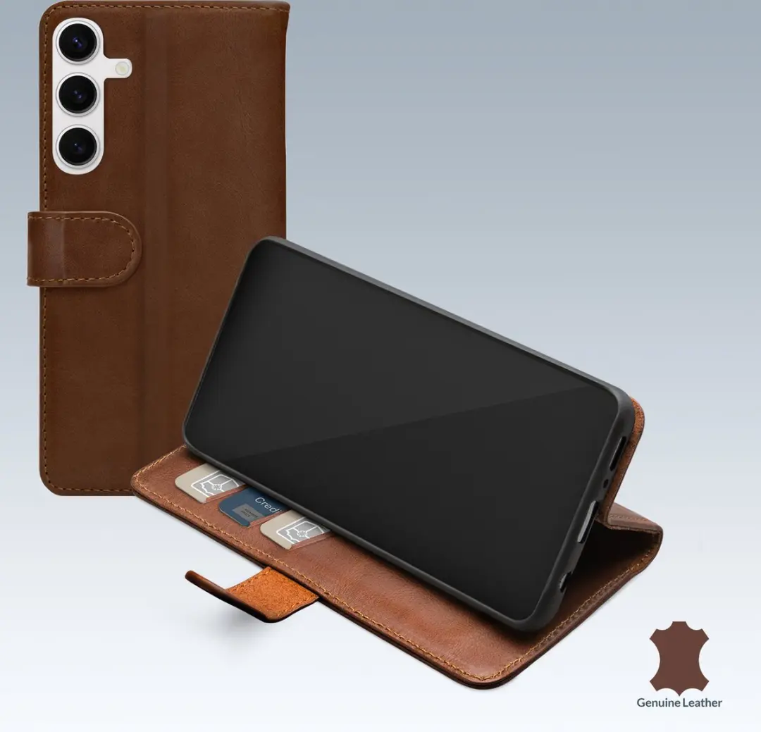 Mobilize Wallet Bookcase Telefoonhoesje Samsung Galaxy S24 - Bruin