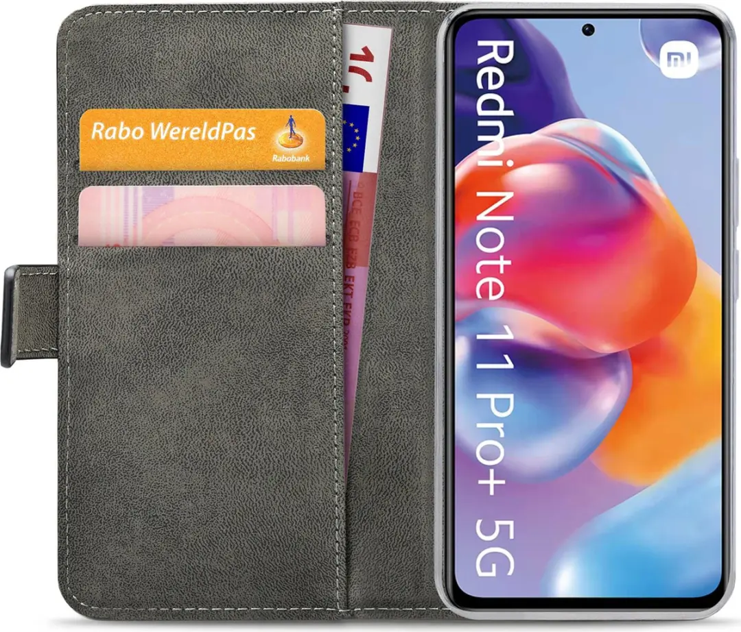 Mobilize Classic Gelly Wallet Bookcase Xiaomi Redmi Note 11 Pro+ 5G - Zwart