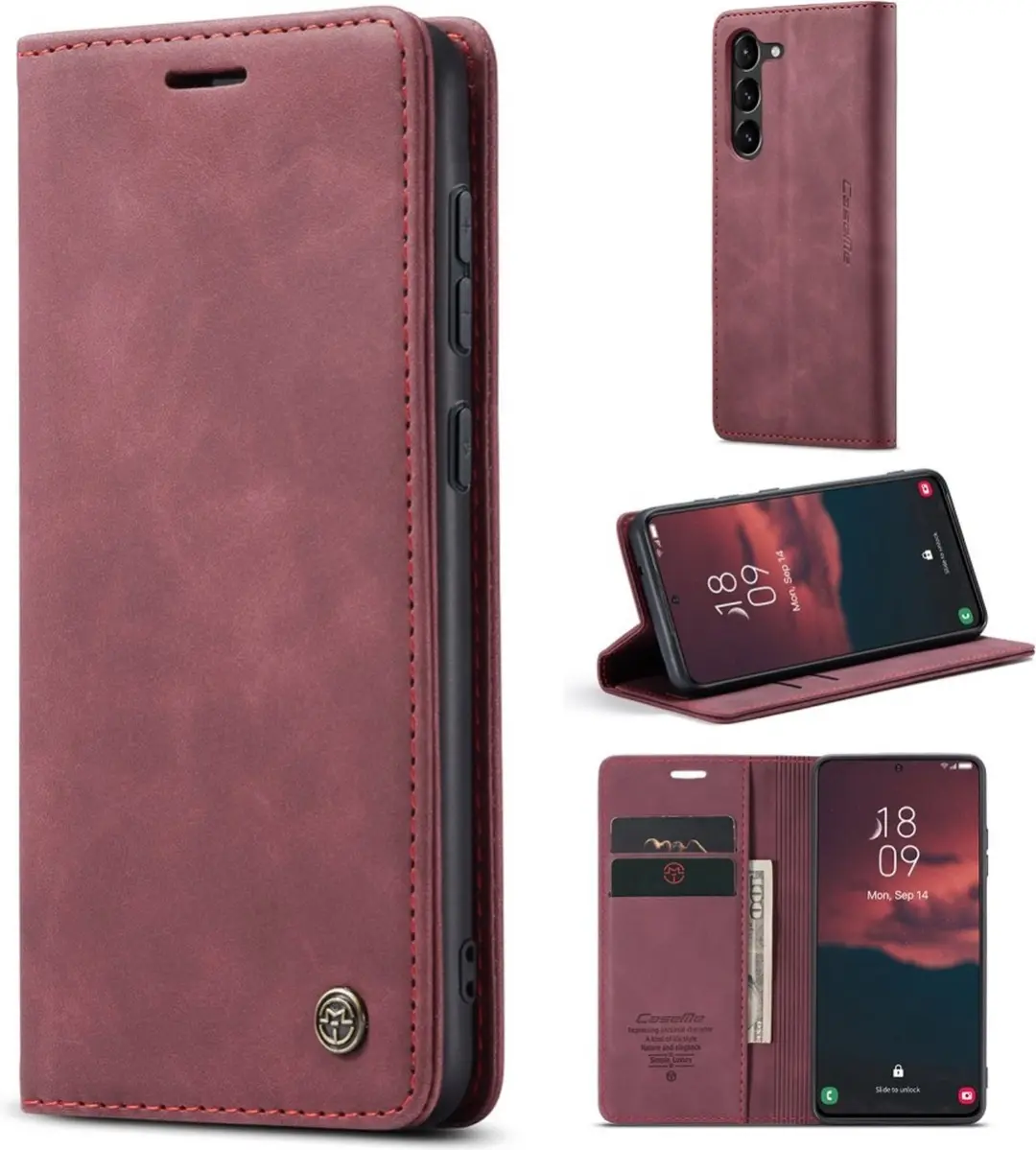 Caseme 013 Book Case Hoesje Samsung Galaxy S23