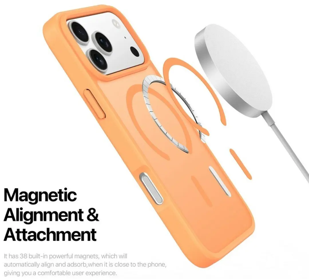 Dux Ducis iPhone 17 Pro Yind Series PC TPU Hoesje - Oranje