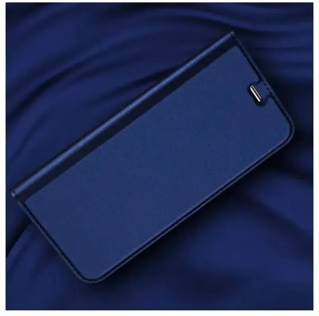 Dux Ducis Slimline Wallet Hoesje iPhone 7/8/SE - Kunstleer - Blauw