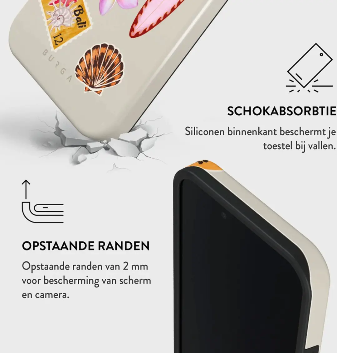 Burga Tough Case iPhone 16e/17e - Sun Chaser