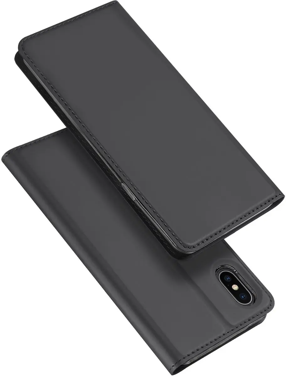 Dux Ducis Skin Pro Series Lederen Hoes iPhone X/XS