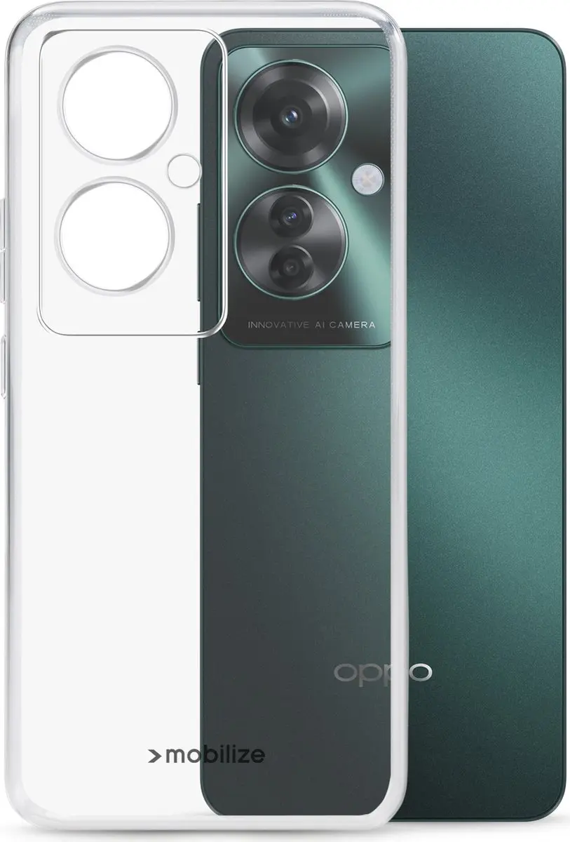 Mobilize OPPO A12 Telefoonhoesje - Transparant - TPU