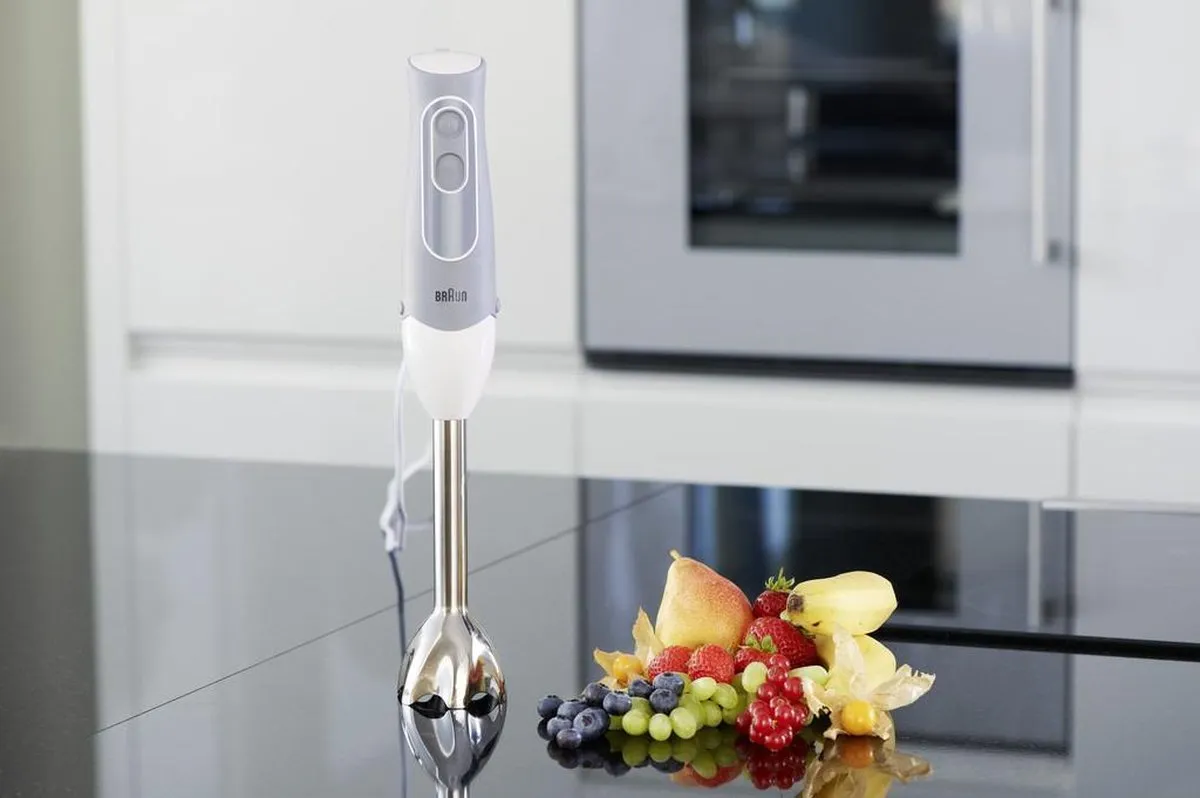 Braun Multiquick 5 MQ500 Staafmixer 600W - Grijs/Wit