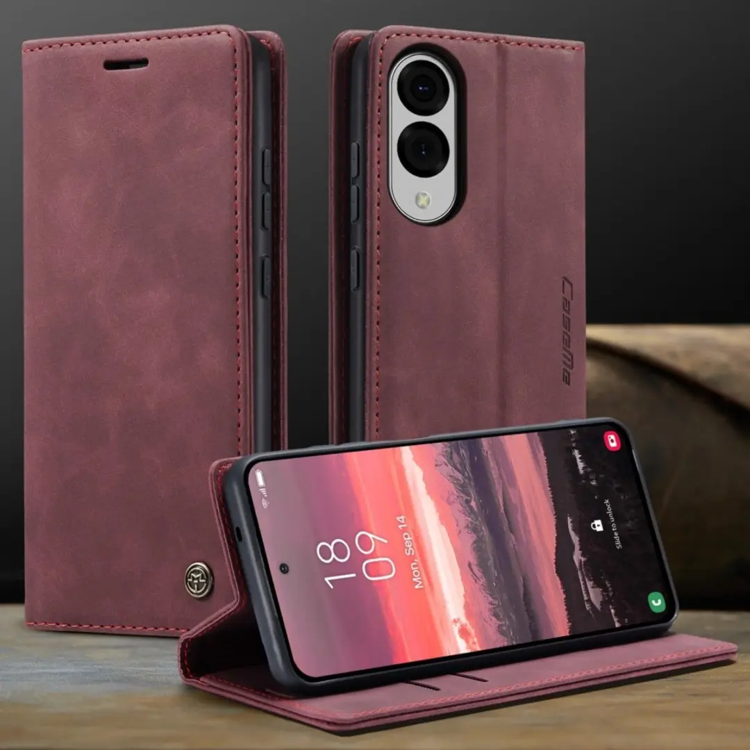 Caseme 013 Book Case Samsung Galaxy S25 Edge - Bordeaux