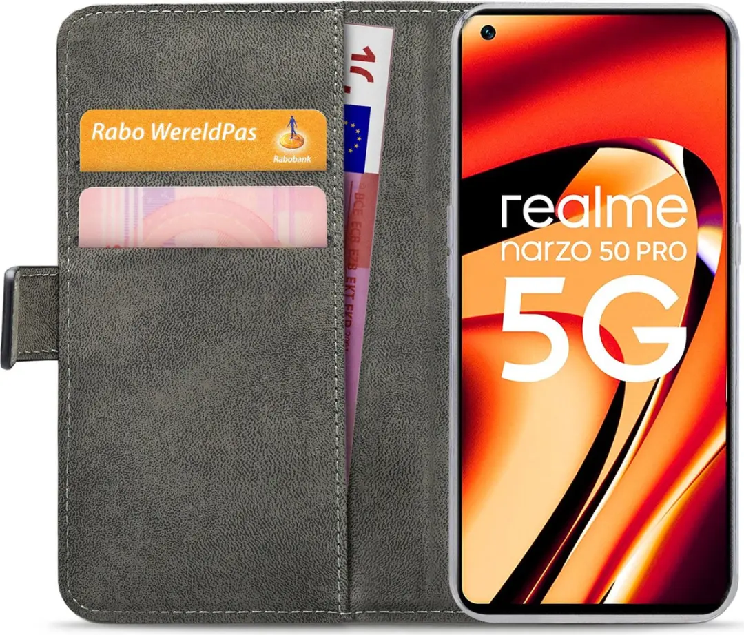 Mobilize Classic Gelly Wallet Bookcase OPPO A57 - Pasjeshouder - Zwart