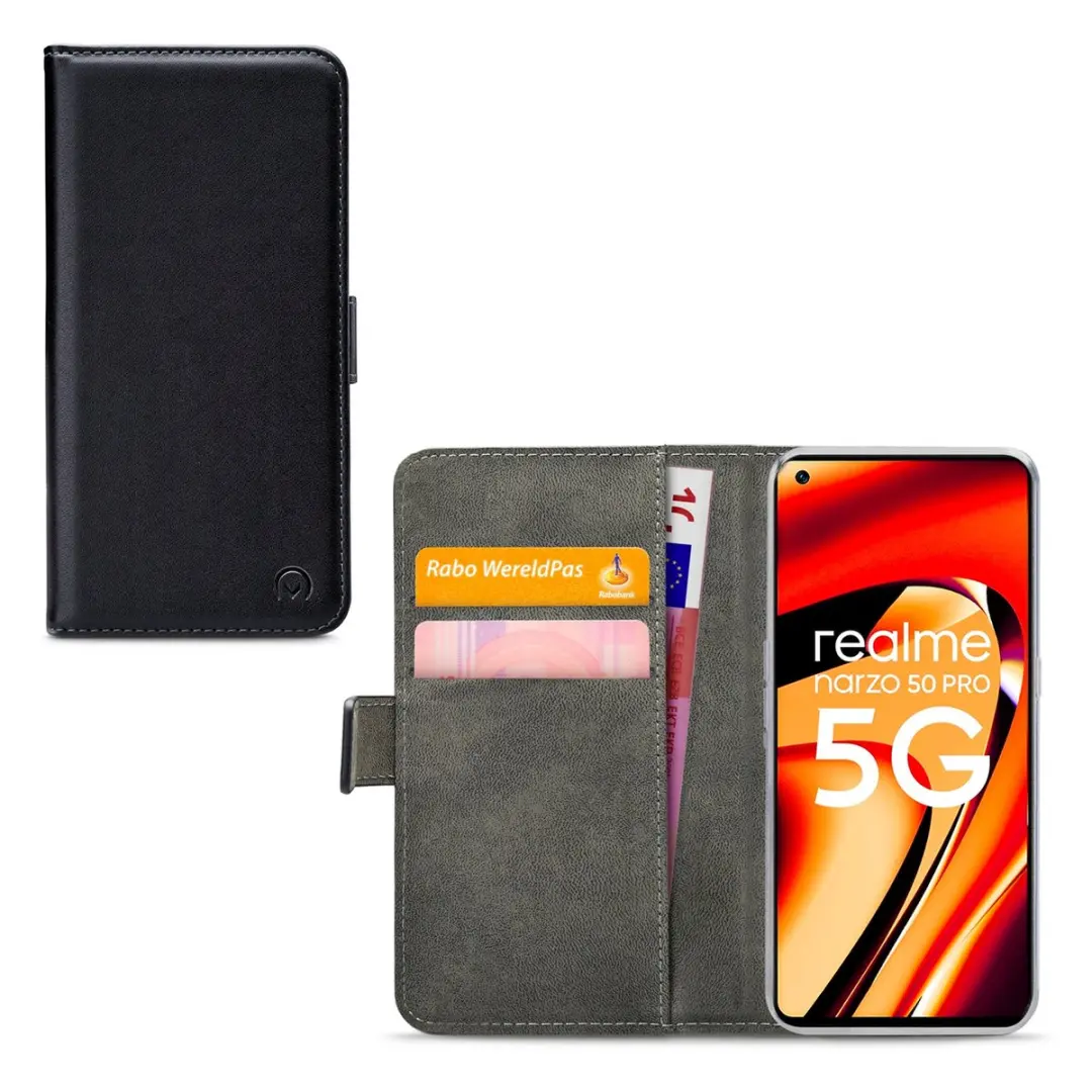 Mobilize Classic Gelly Wallet Bookcase OPPO A57 - Pasjeshouder - Zwart