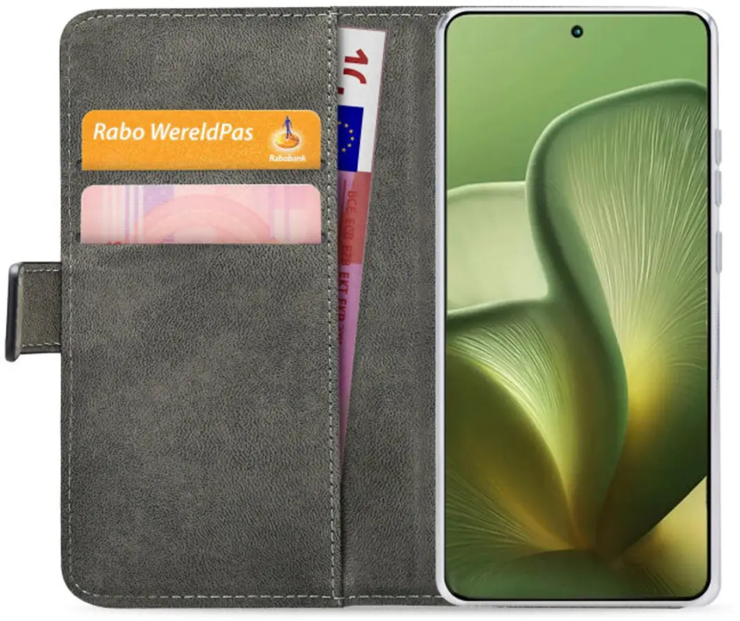 Mobilize Classic Gelly Wallet Book Case Motorola Edge 60 Neo - 2 Pasjes - Zwart