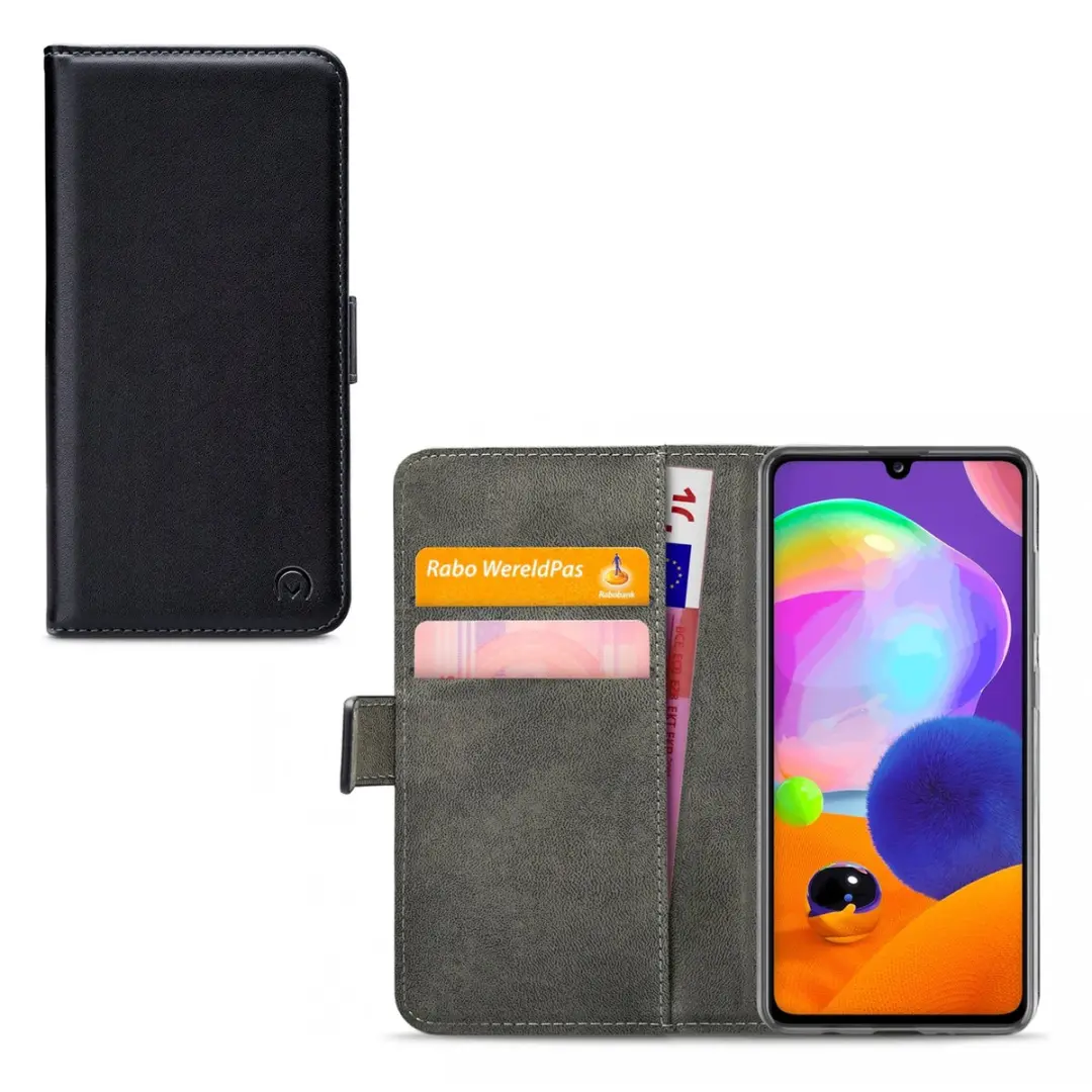 Mobilize Classic Gelly Wallet Samsung Galaxy A31 - 3 Pasjes - Zwart