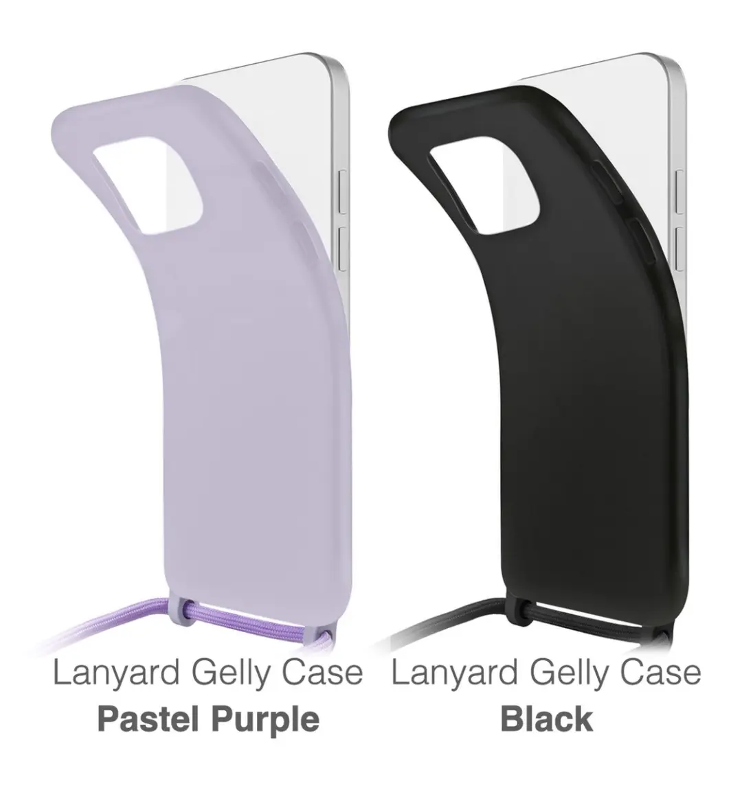 Mobilize Lanyard Gelly TPU Hoesje Samsung Galaxy S24 Plus - Paars