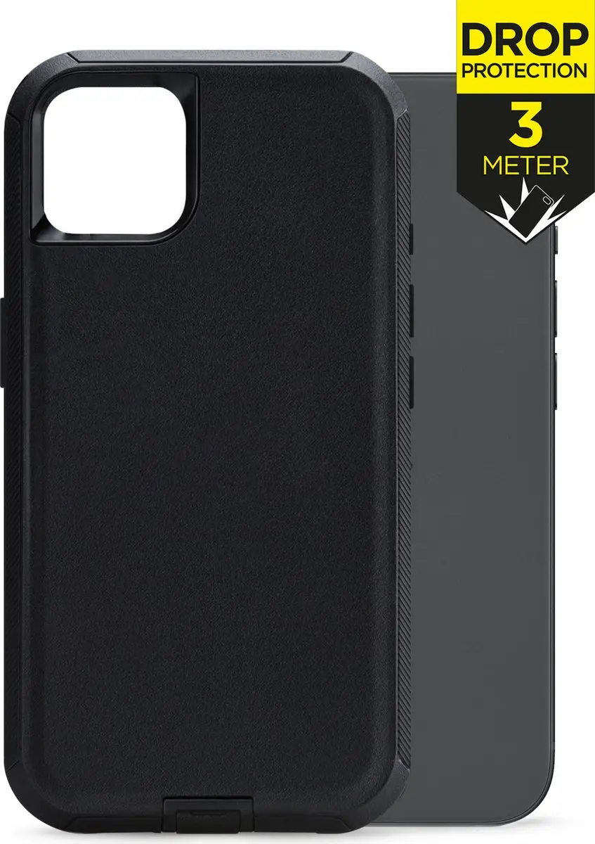 Mobilize Defender Backcover MOB-DCB-IPH15 iPhone 15 Hoesje - Zwart