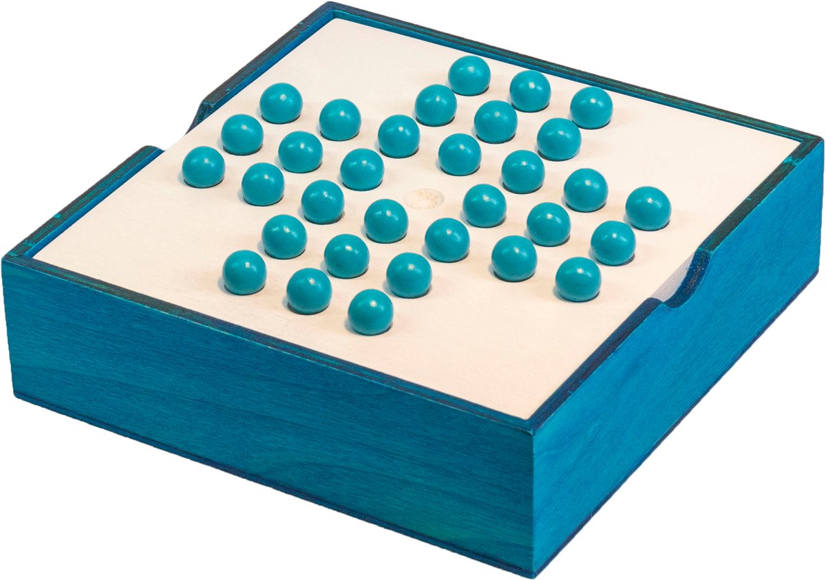 Tactic Solitaire – Bordspel – Classic Games – Houten Denksportspel – Vanaf 7 jaar