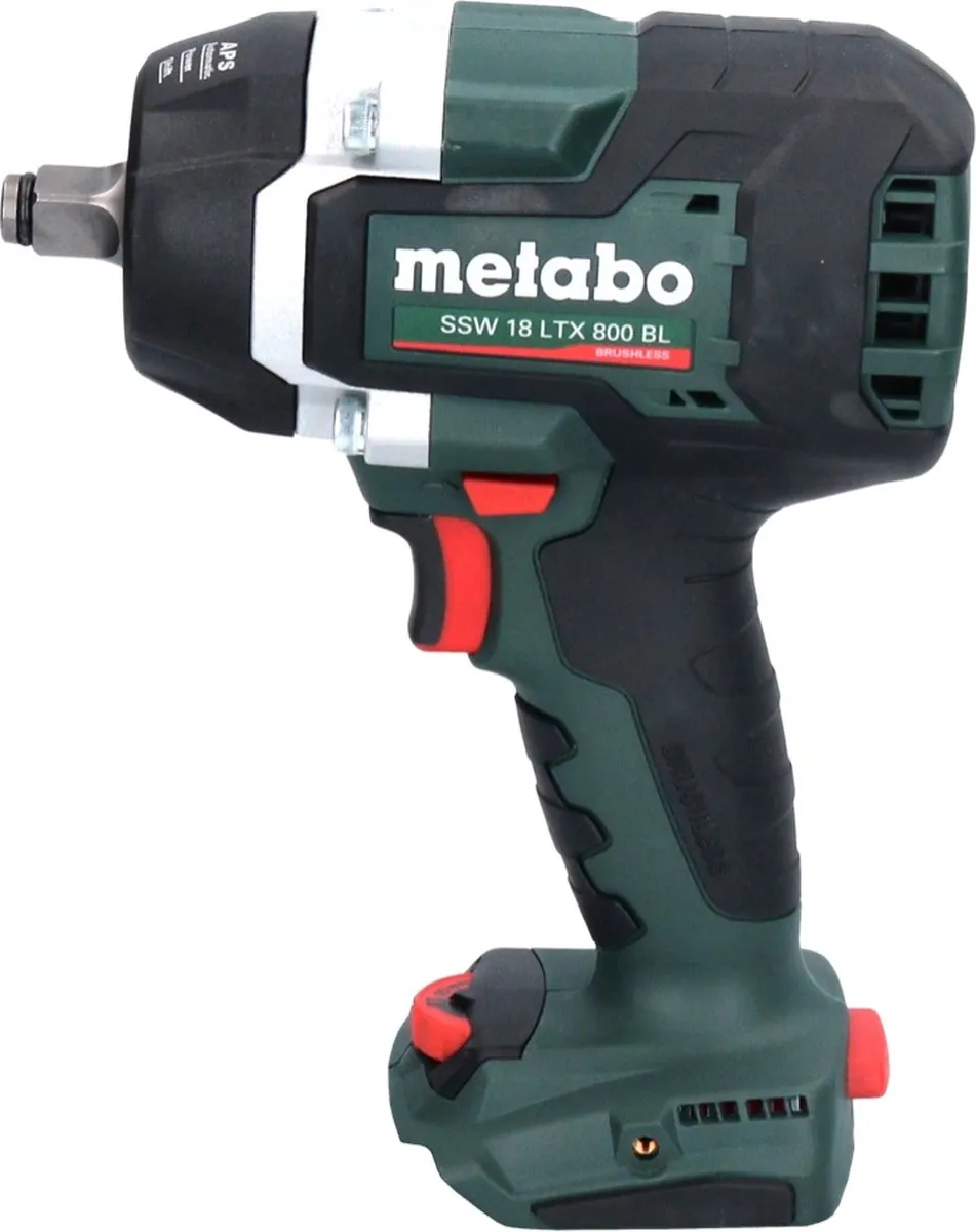 Metabo SSW 18 LTX 800 BL Accu-slagmoersleutel - 2 Accu's