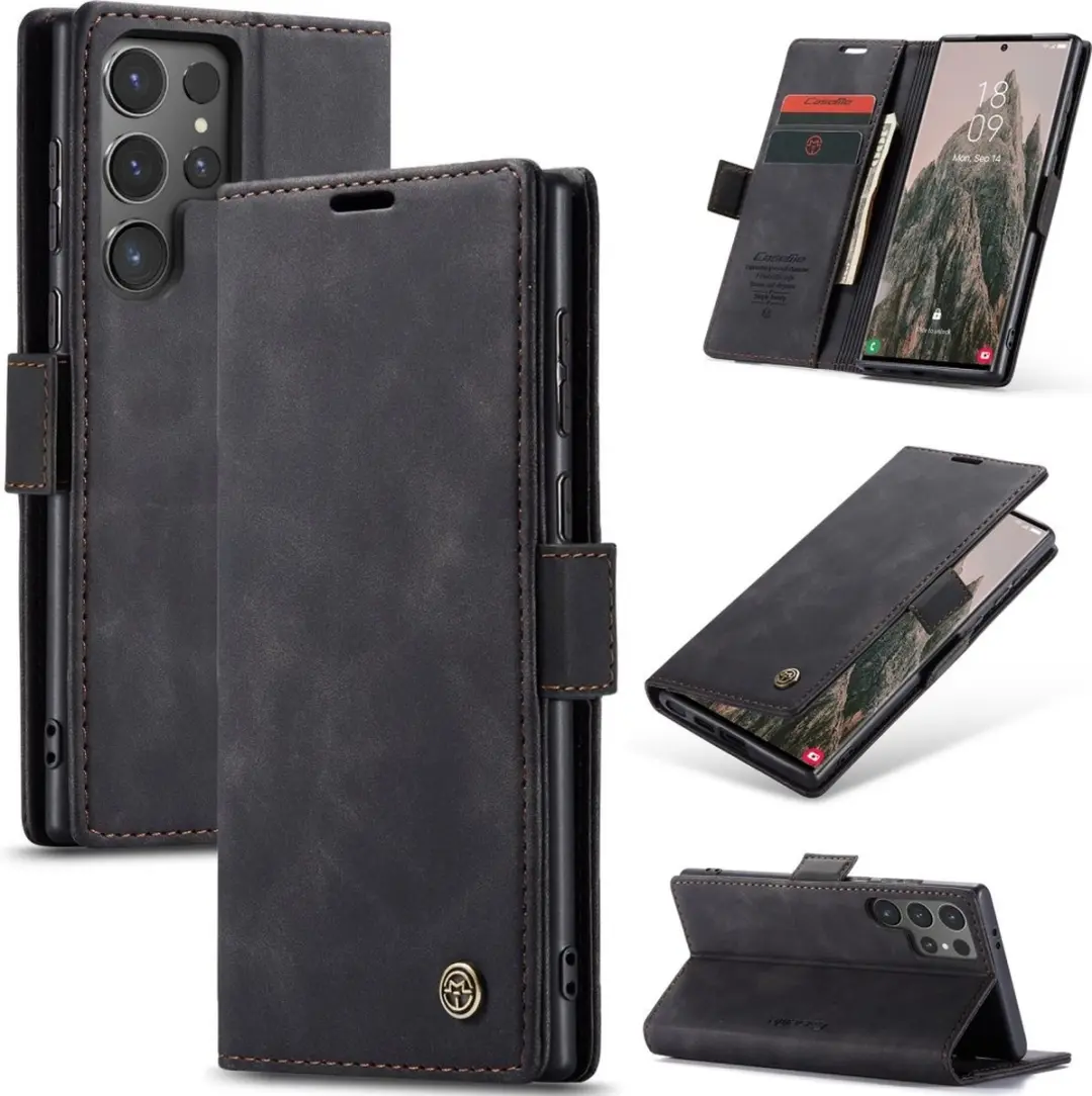 Caseme 013 Book Case Hoesje Samsung Galaxy S25 Ultra