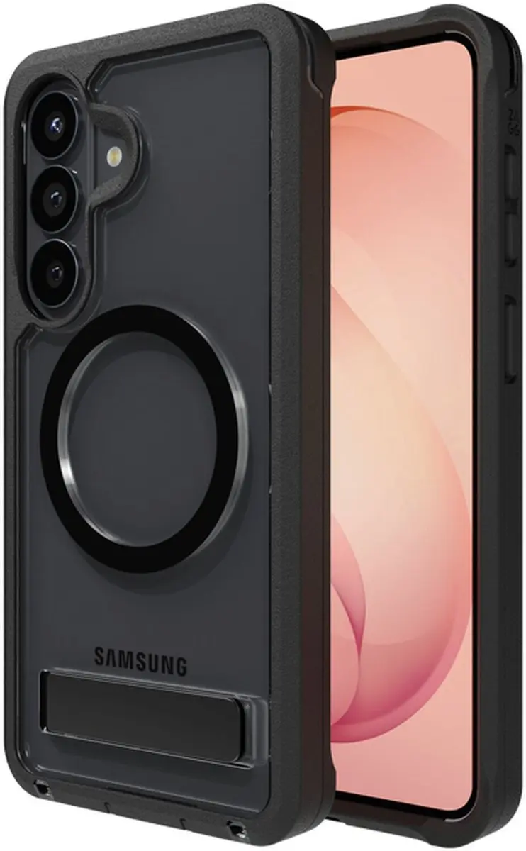 ZAGG Rainier Snap Kickstand Hoesje S26+ - MagSafe - Zwart