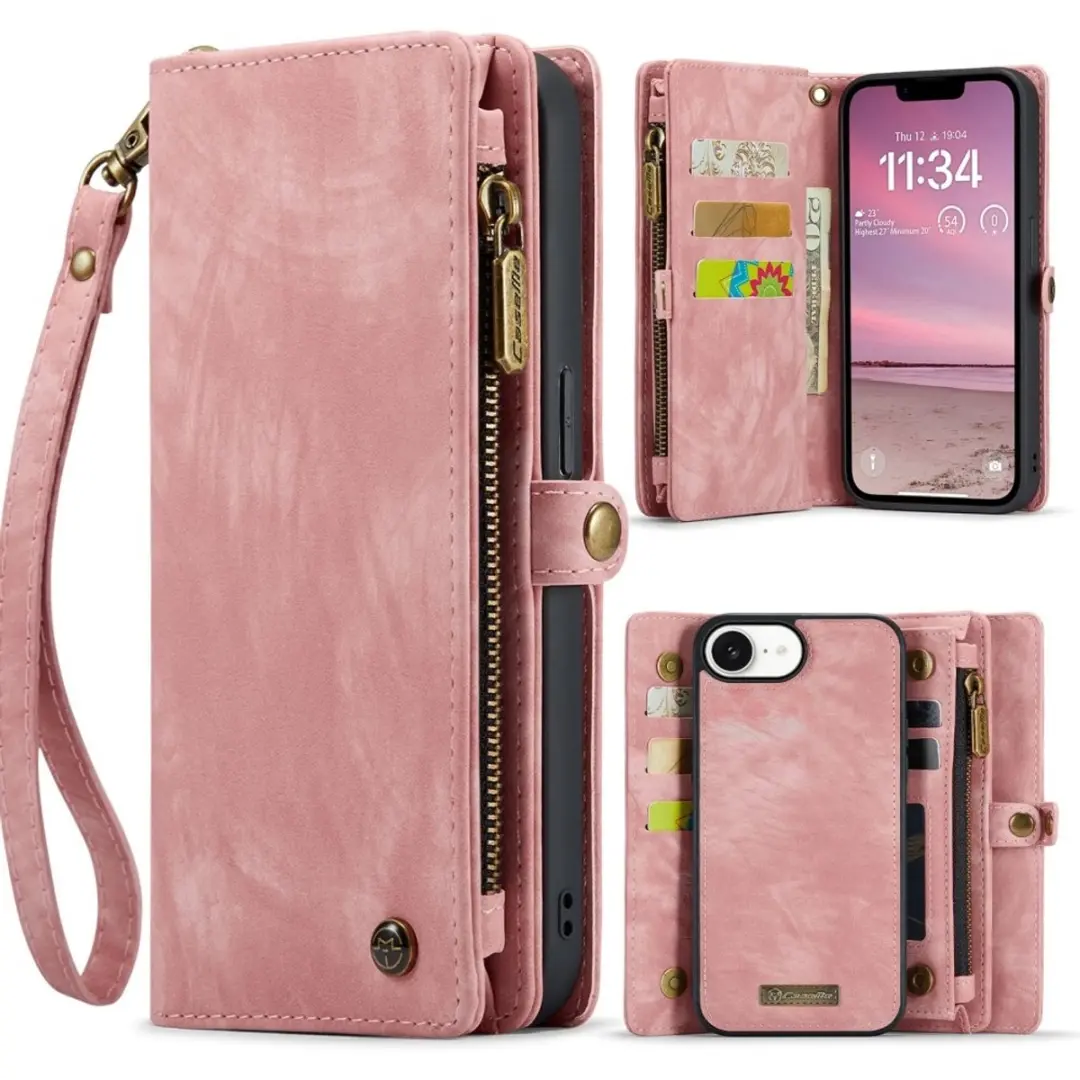Caseme 008 iPhone Hoesje 2-in-1 Book Case