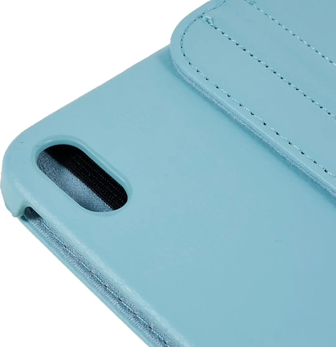 Caseme Coverup Tablethoes iPad 10.9 Lichtblauw - 360° Draaibaar