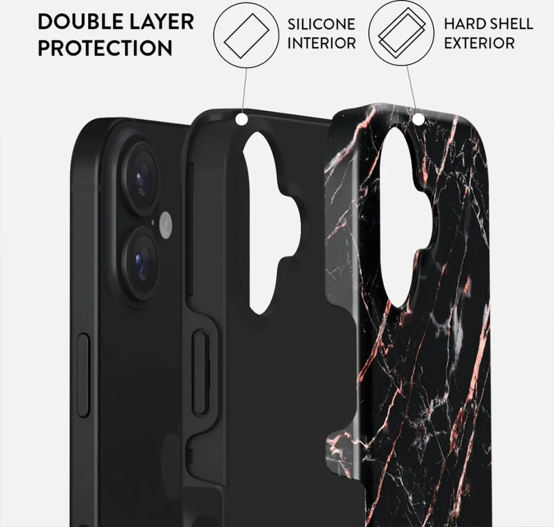 Burga Tough Case Apple iPhone 16 MB_30_IP16_TH - Rose