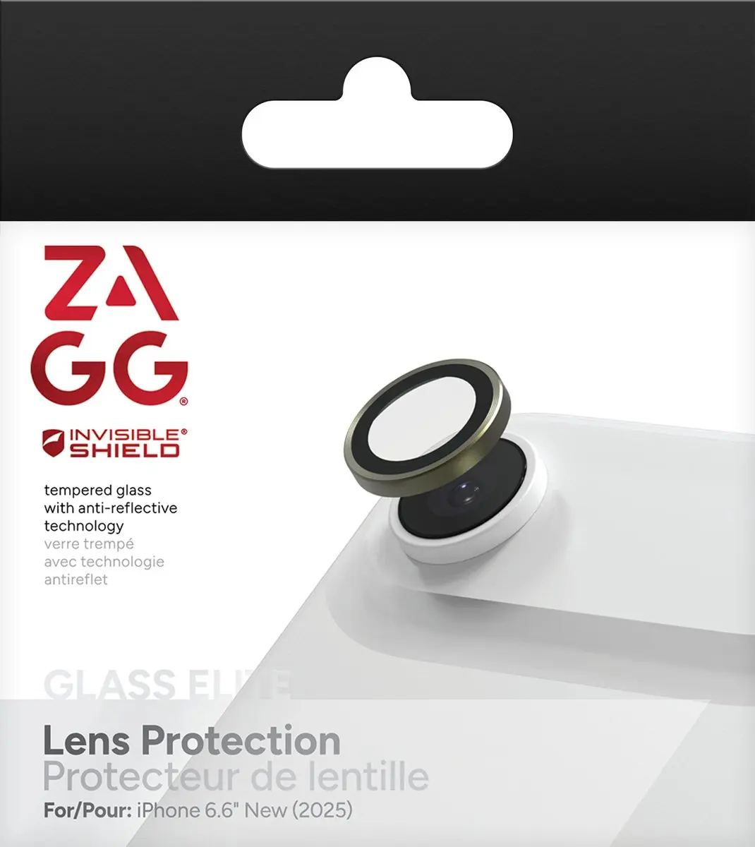 ZAGG Glass Elite Camera Rings iPhone Air - Groen