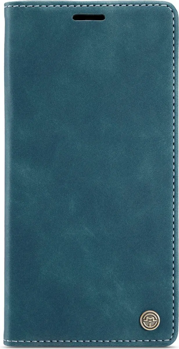 Caseme Retro Wallet Case iPhone 15 Pro Max - Blauw