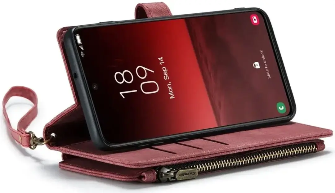 Caseme C30 Hoesje Samsung Galaxy S23 - Rood