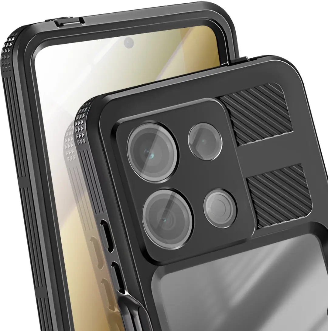 Redpepper Hoesje Redmi Note 13 5G IP68 - Zwart