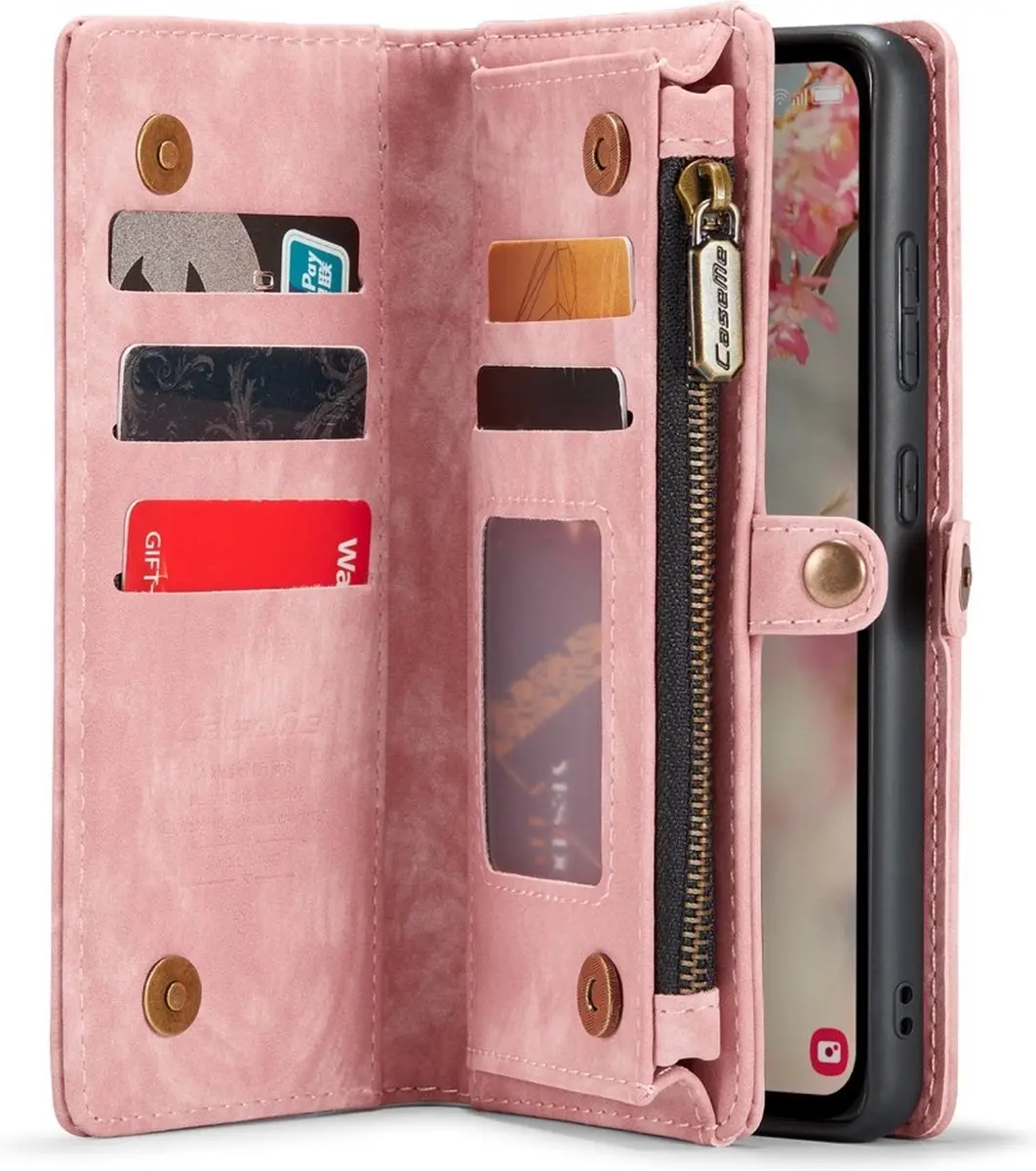 Caseme 008 Hoesje Samsung Galaxy A55 - Roze - afbeelding 6 van 6