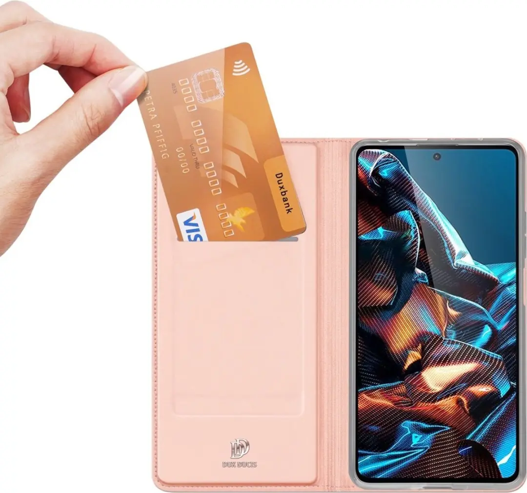 Dux Ducis Hoesje Xiaomi Poco X5 Pro - Rose Goud - afbeelding 6 van 6