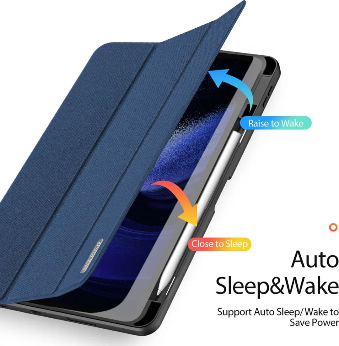 Dux Ducis Domo Tri-Fold Tablethoes Xiaomi Pad 6/6 Pro SH00064383 - Donkerblauw