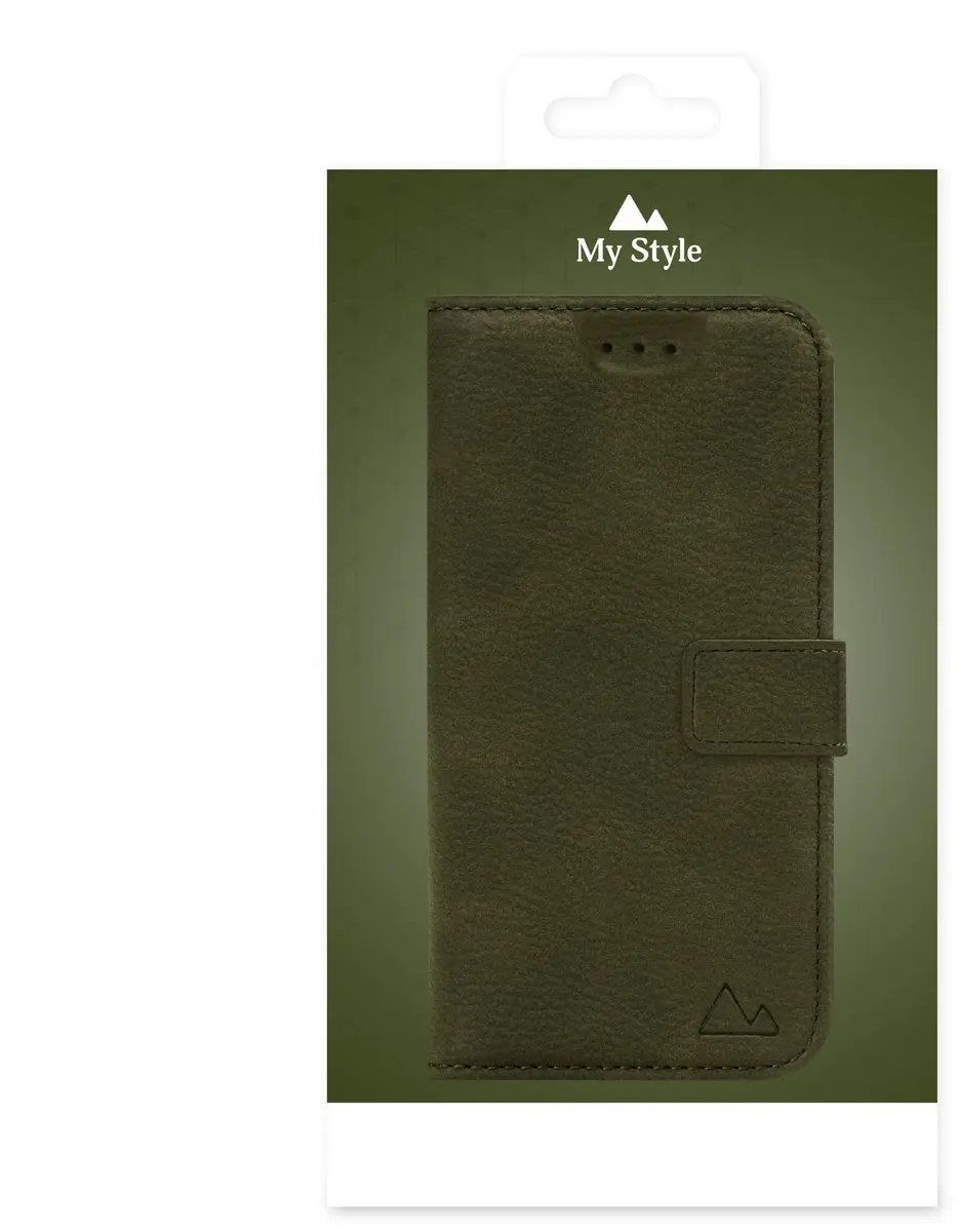 My Style MSFWLT1686 Telefoonhoesje iPhone 13/14/15 - Groen