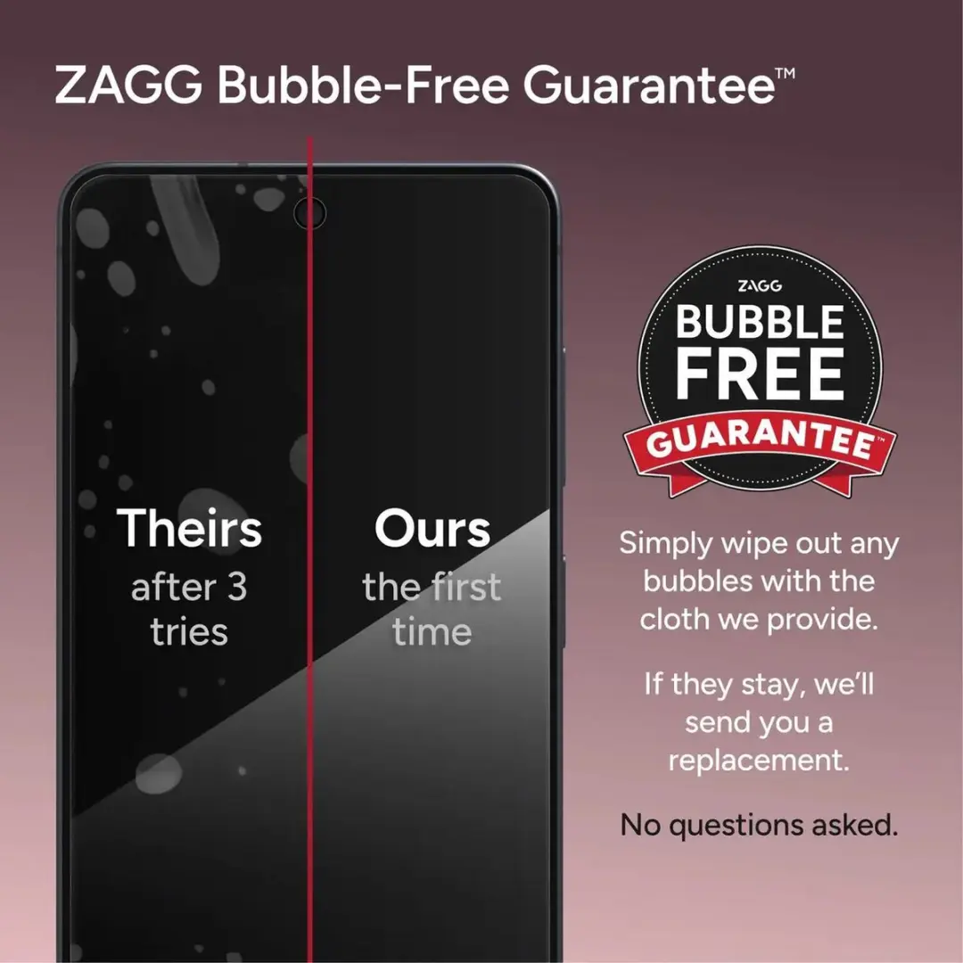 ZAGG InvisibleShield Glass Elite Screen Protector Samsung Galaxy S26 Ultra - Privacy Glas - afbeelding 6 van 6