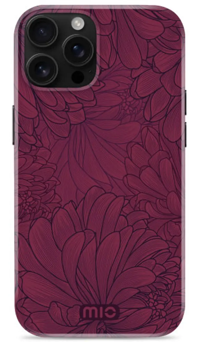 Mobilize Mio MIOBBIPH16PROMAX Hoesje iPhone 16 Pro Max - Rood - afbeelding 6 van 6