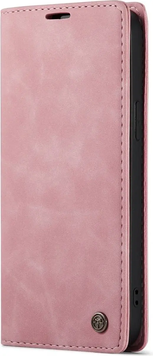 Caseme Retro Wallet Case CSM-37181 - iPhone 14 Pro - Roze
