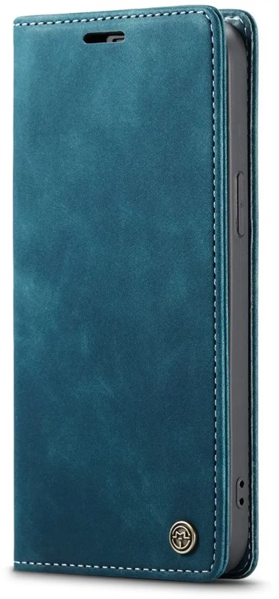Caseme 013 Book Case iPhone Hoesje - Blauw