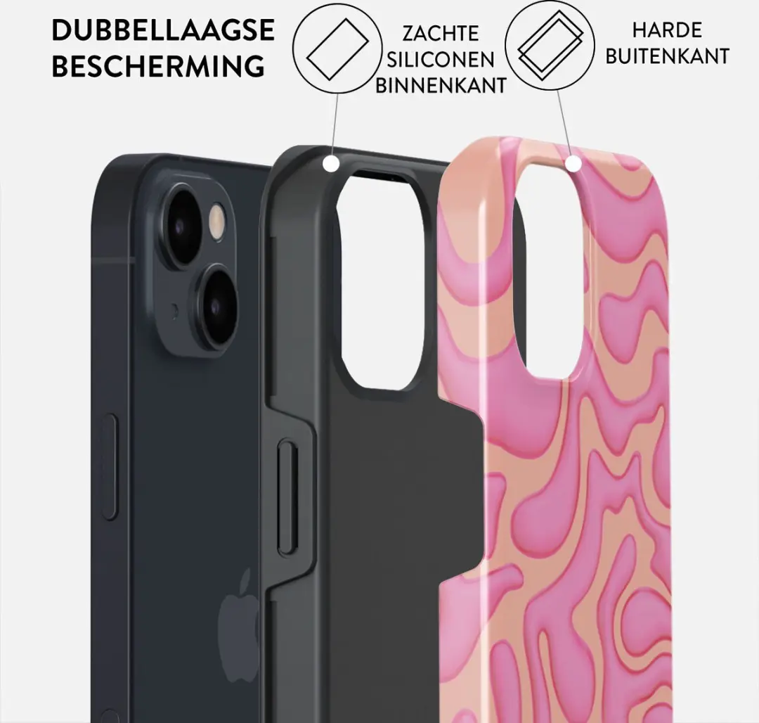 Burga Telefoonhoesje iPhone 15 Popsicle - Schokbestendig