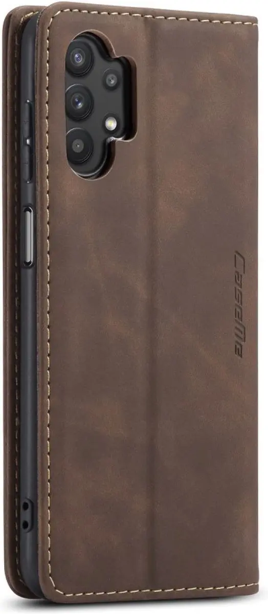 Caseme 013 Book Case Hoesje Samsung Galaxy A32 5G - Donkerbruin