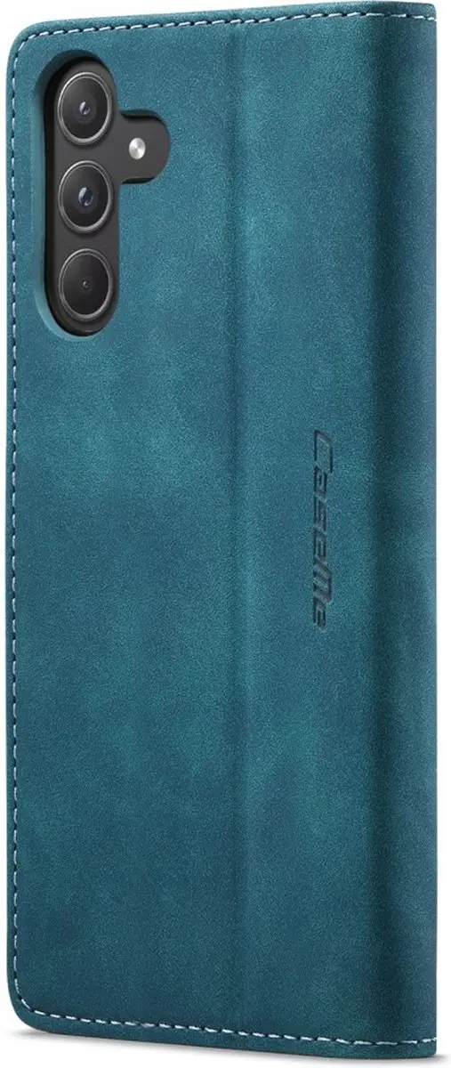 Caseme 013 Book Case Hoesje Samsung Galaxy A55 - Blauw