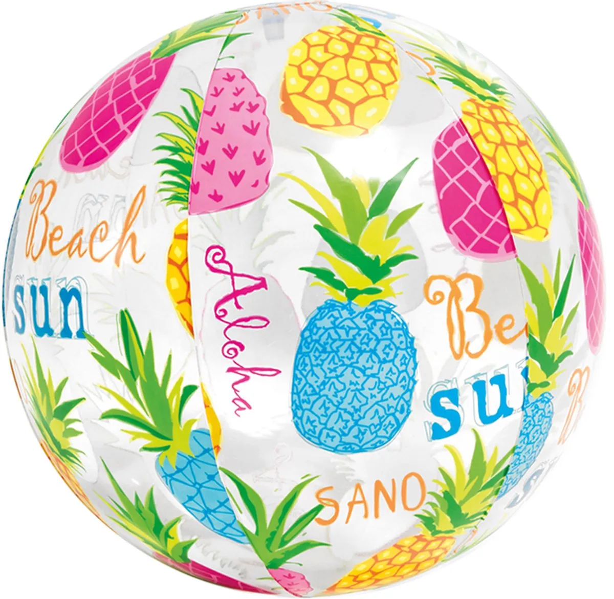 Intex Strandbal 51cm - Meerkleurig - afbeelding 6 van 6
