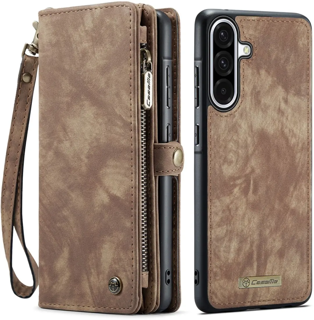 Caseme 008 Book Case & Portemonnee - Samsung Galaxy A17 - Bruin