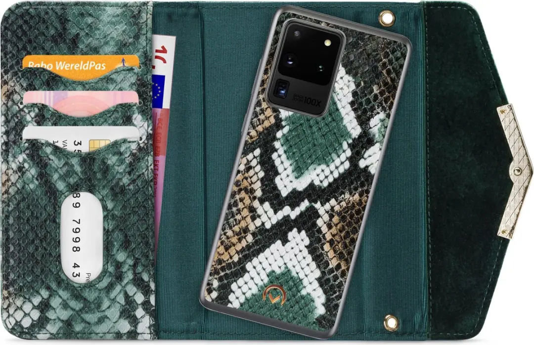 Mobilize 2in1 Gelly Velvet Clutch S20 Ultra - Groen - 4 Stuks