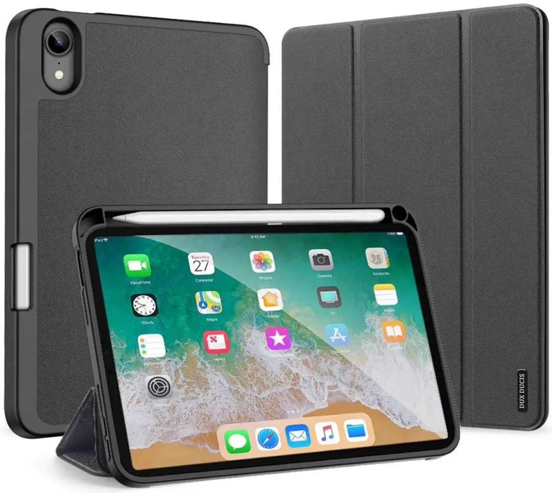 Dux Ducis Domo Tri-Fold Hoes Apple iPad Mini 7 SH00052729 - Zwart