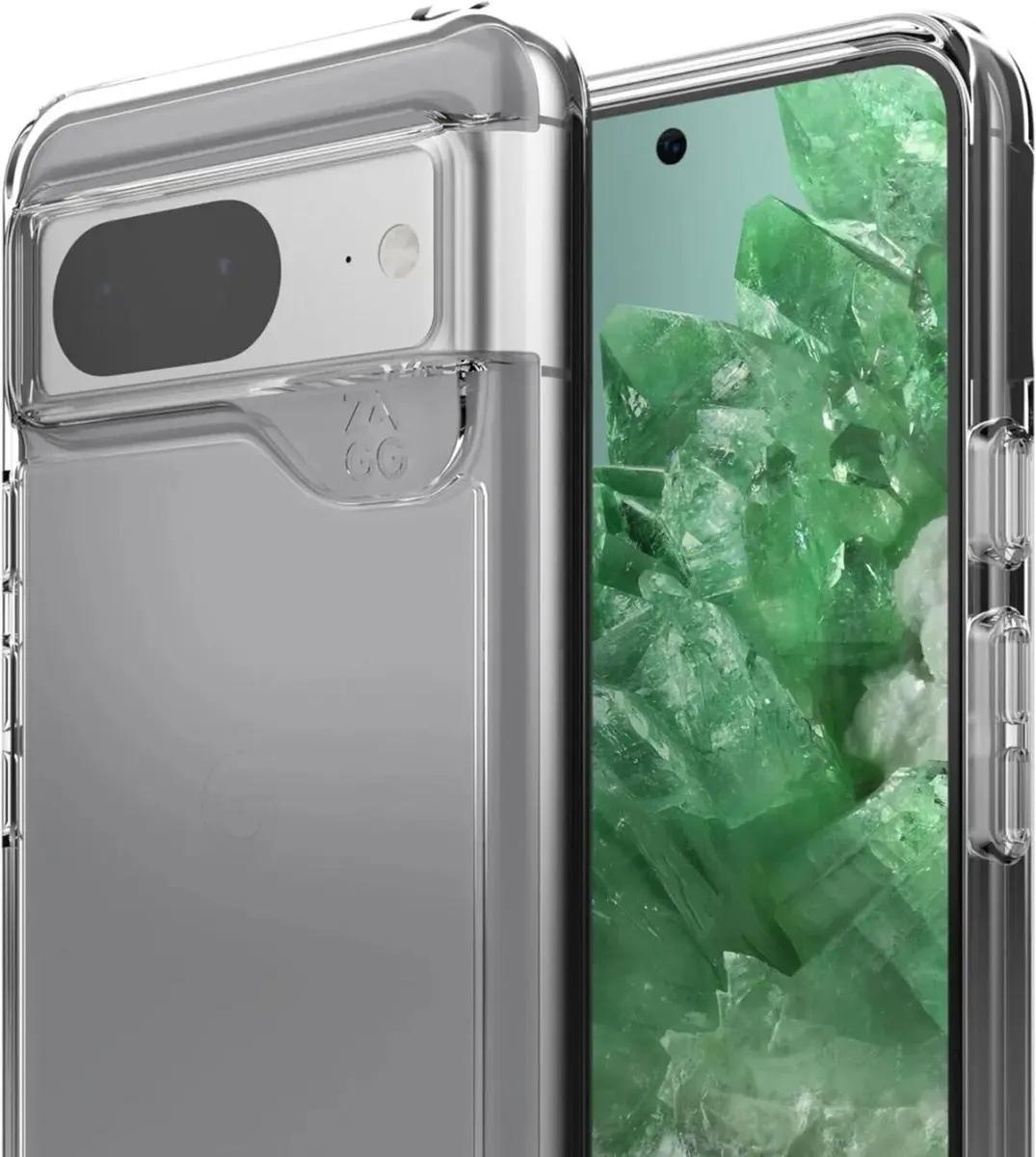 ZAGG Crysal Palace Hoesje 702313428 - Pixel 8a - 4M DropProof - Transparant