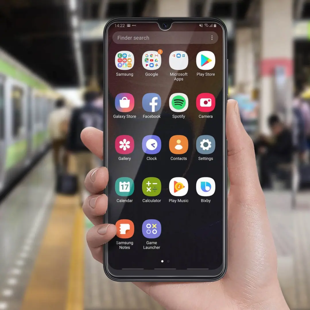 Imak Gehard Glas Bescherming Samsung Galaxy A30s - Anti-spionage