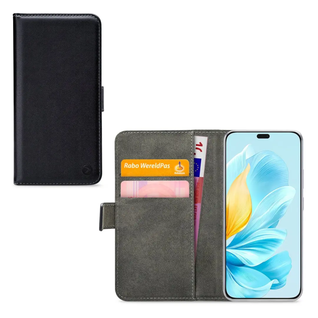 Mobilize Classic Gelly Wallet Bookcase Honor 200 Lite - Zwart