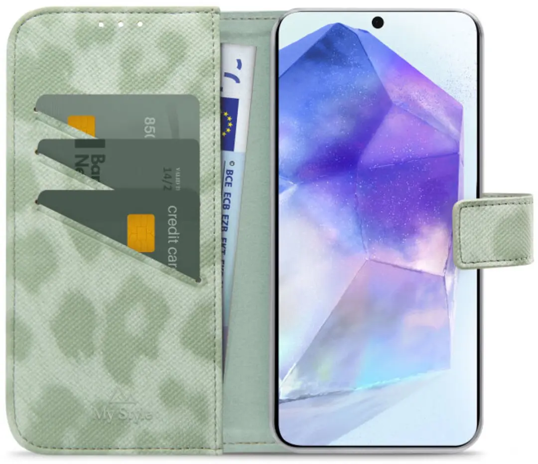 My Style MSFWLT1598 Telefoonhoesje Samsung Galaxy A55 - Groen