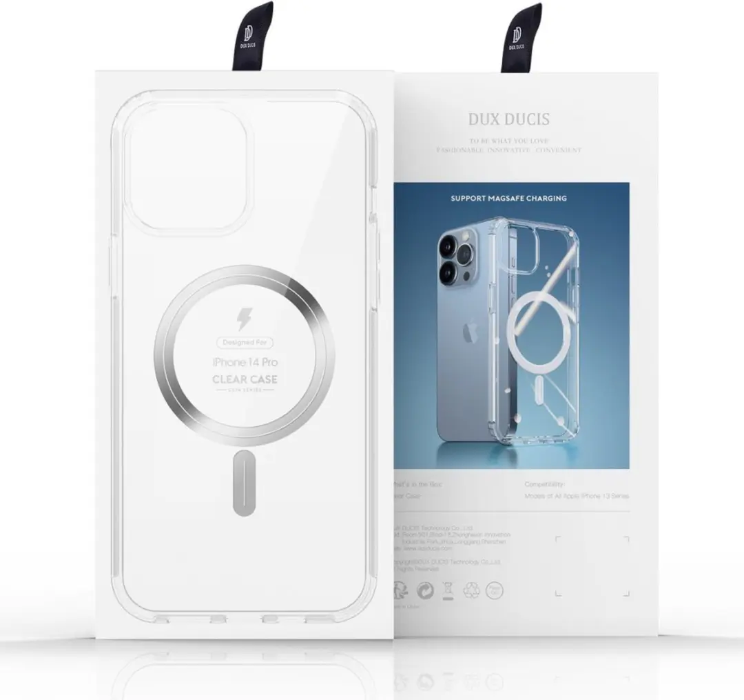 Dux Ducis Clin Back Cover iPhone 14 Pro Max - Transparant