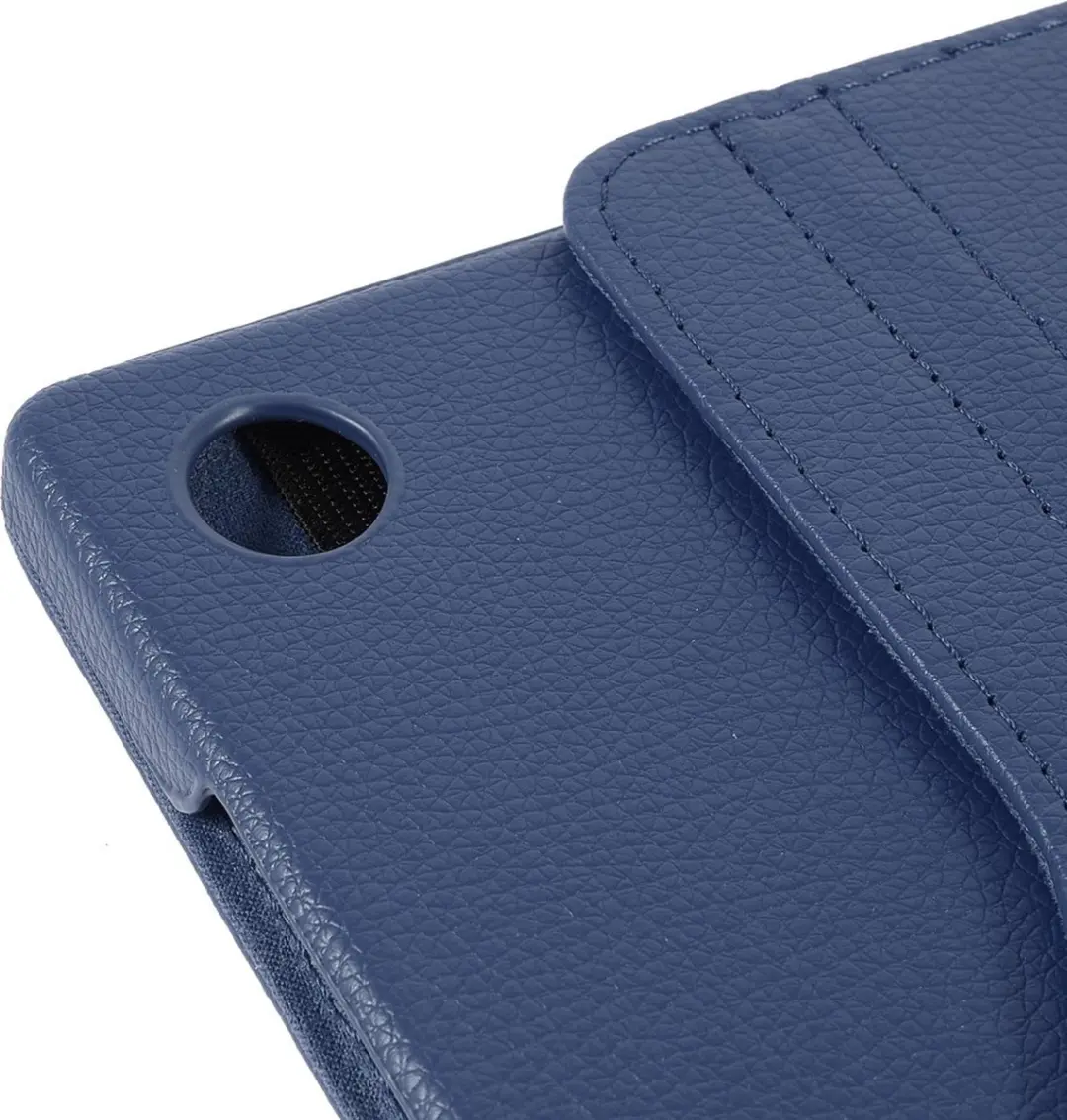 Caseme Coverup Tablethoes Samsung Galaxy Tab A8 10.5 2021 - Donkerblauw