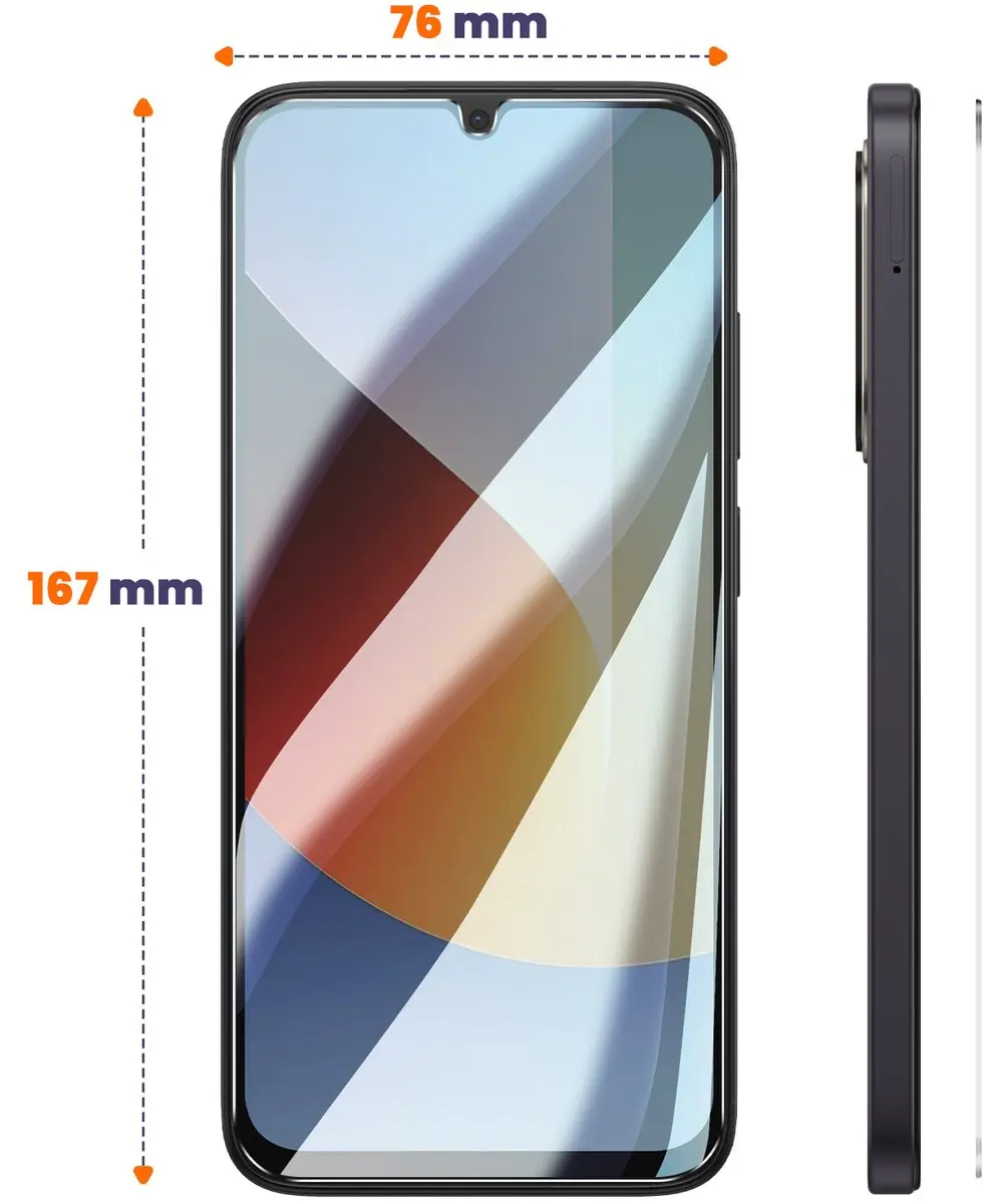Imak Screenprotector Gehard Glas Redmi A7 Pro - Transparant